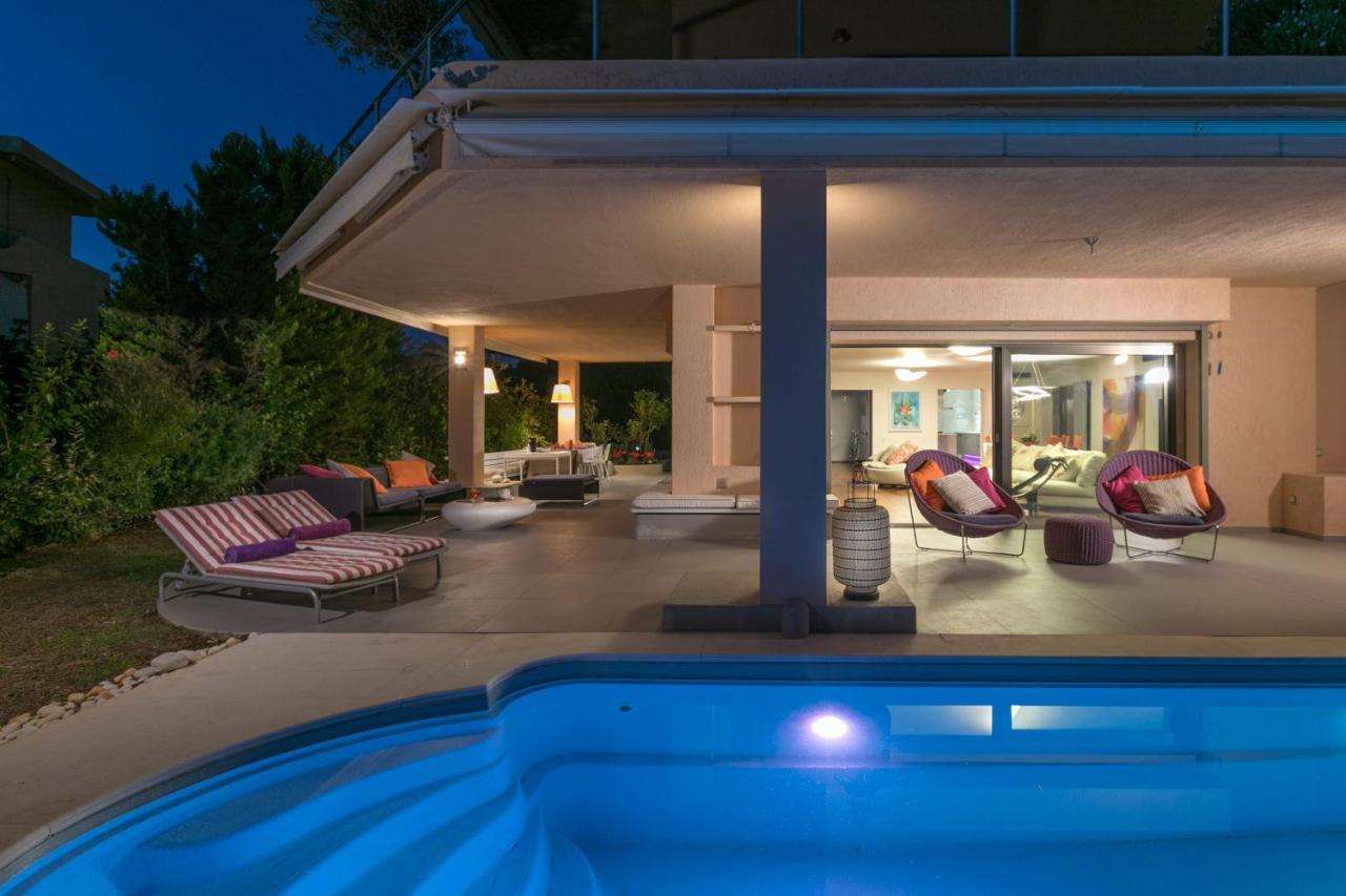 Luxurious Villa Philoxenia Lagonisi Exterior foto