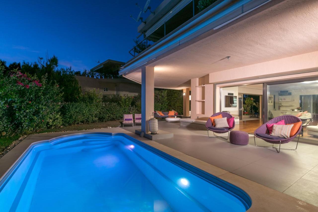 Luxurious Villa Philoxenia Lagonisi Exterior foto