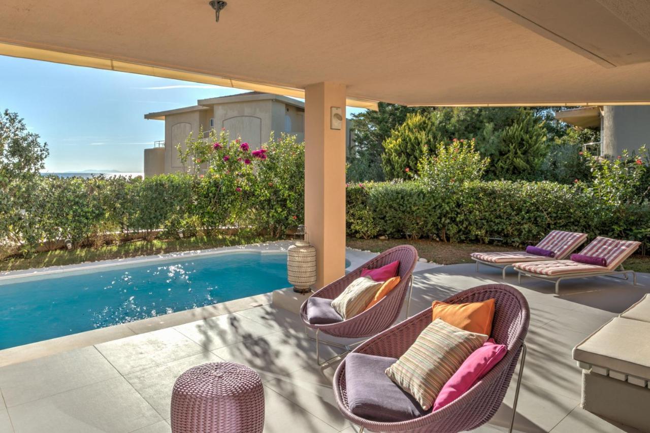 Luxurious Villa Philoxenia Lagonisi Exterior foto
